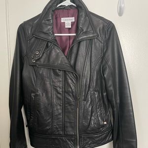 Women’s Medium Calvin Klein Leather Jacket
